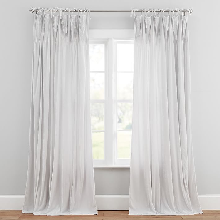 Shimmer Velvet Curtain Teen Curtains Pottery Barn Teen