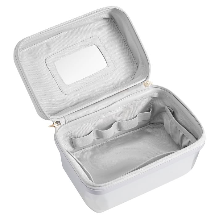 Sleepover Silver HardSided Cosmetic Case Pottery Barn Teen