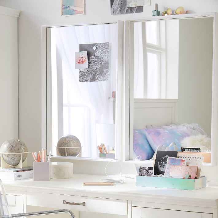 Framed Decorative Mirror Pottery Barn Teen