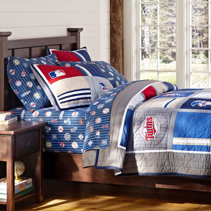 MLB™ Boys Quilt - American League | Sale | Pottery Barn Teen