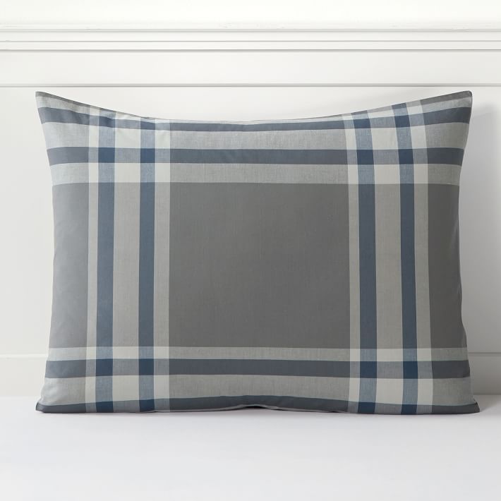 Xander Plaid College Duvet Cover + Sham Pottery Barn Teen