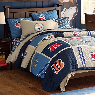 NFL Comforter  Pottery Barn Teen