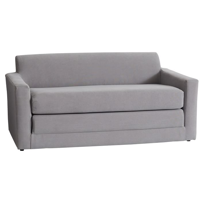 Monroe Square Arm Sleeper Teen Sofa Pottery Barn Teen