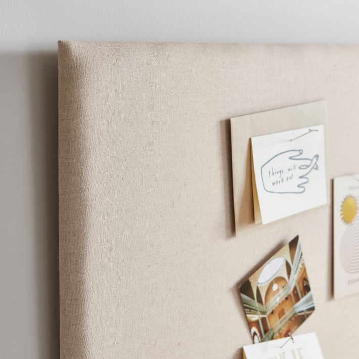 No Nails Frameless Square Pinboard Pottery Barn Teen