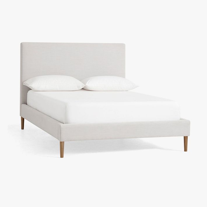 Ellery Essential Upholstered Bed Teen Bed Pottery Barn Teen