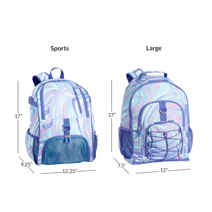 Pink & Purple Marble Teen Backpack | Pottery Barn Teen