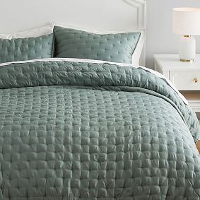 Amelia Tencel Girls Quilt + Sham | Pottery Barn Teen