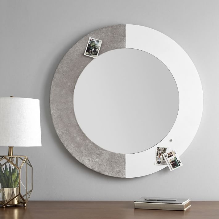 West Elm X Pbt Round Functional Mirror 