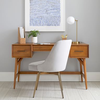 west elm x pbt Mid-Century Desk | Pottery Barn Teen