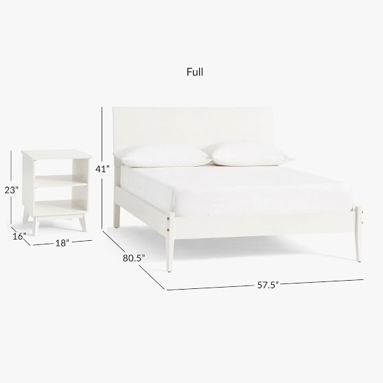 Keaton Bed & Nightstand Set Pottery Barn Teen