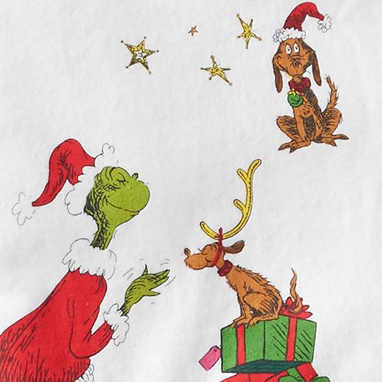 Dr. Seuss's The Grinch™ & Max™ Organic Flannel Pajama Set Pottery