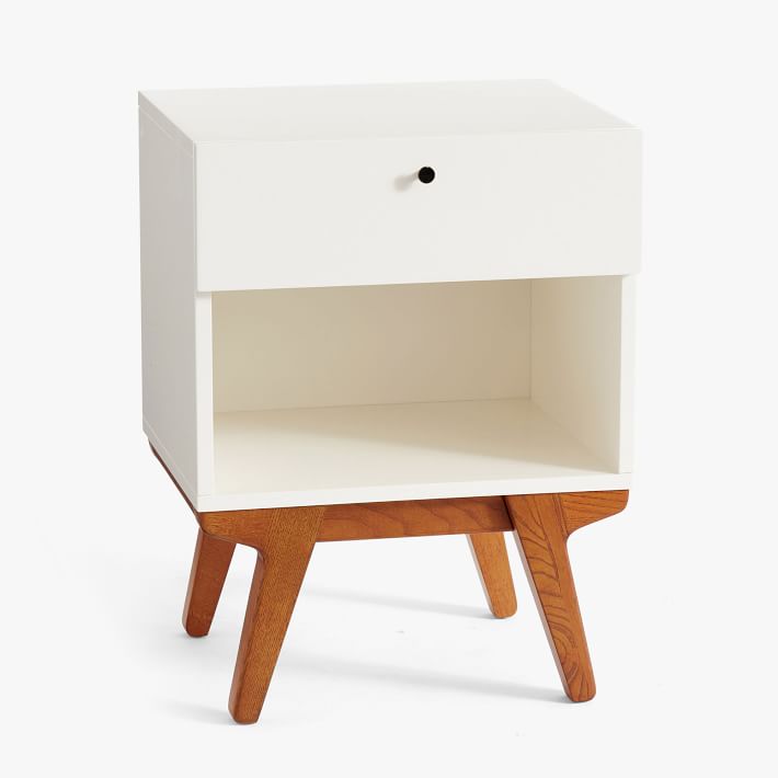 west elm x pbt Modern Nightstand Pottery Barn Teen