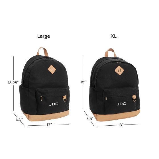 Northfield Solid Black Backpack Pottery Barn Teen