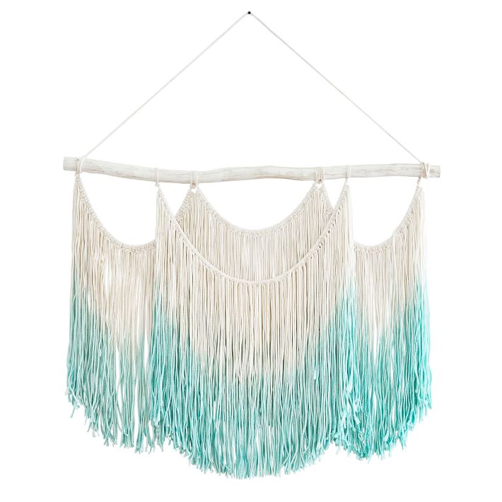 Layered Fringe Wall Hanging | Pottery Barn Teen