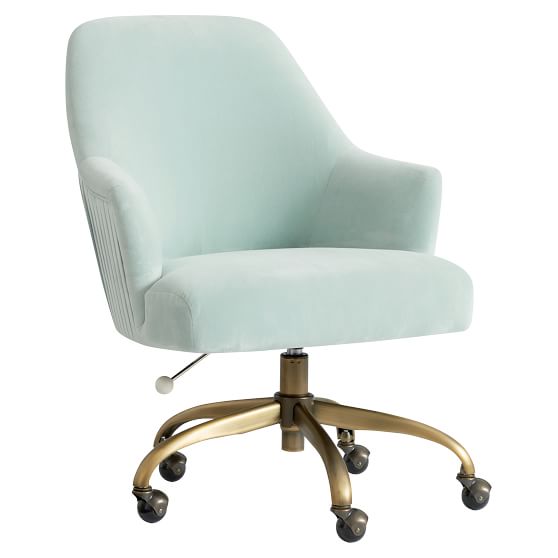 Light Pool Pleated Desk Chair| Teen Desk Chair | Pottery Barn Teen