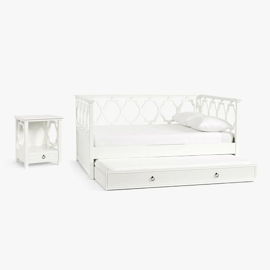 Elsie Daybed with Trundle & Nightstand Set Pottery Barn Teen