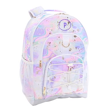 Gear Up Colour Flow Metallic WaterColour Tie Dye Recycled Backpack, Large