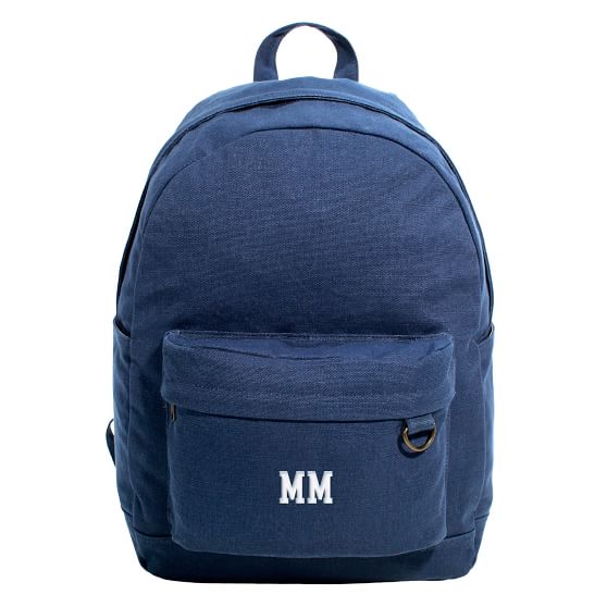 Northfield Classic Navy Washed Recycled Backpack Pottery Barn Teen