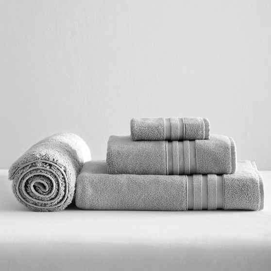 Everyday Essential Towel & Bath Mat Bundle - Blush | Pottery Barn Teen