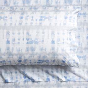 Organic Tie-Dye Stripe Sheet Set | Pottery Barn Teen