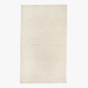 Braided Knit Rug - Ivory 