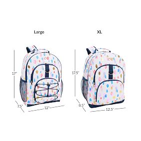 Gear-Up Metallic Rainbow Drops Backpack | Pottery Barn Teen