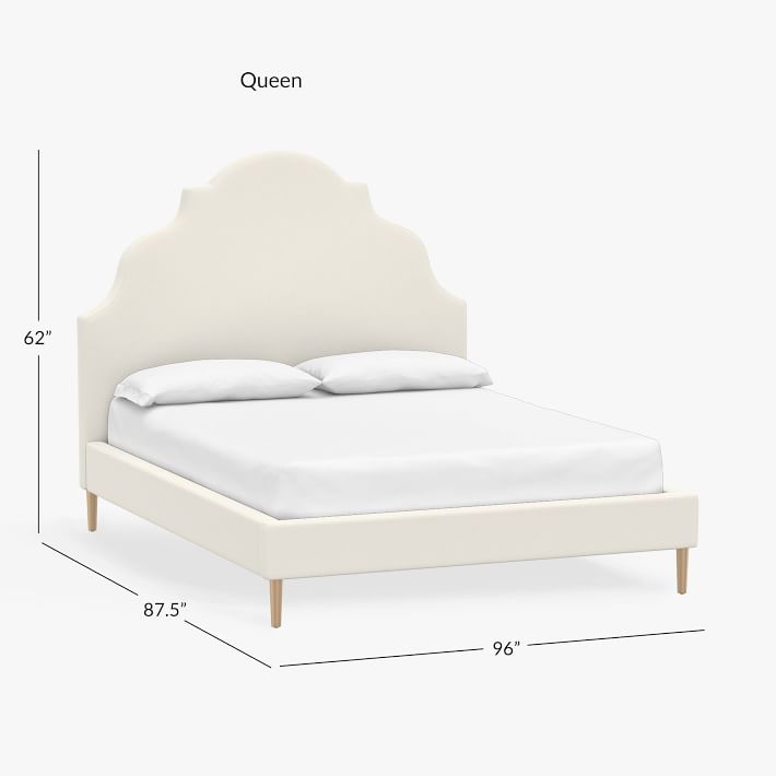 Dahlia Upholstered Bed | Teen Bed | Pottery Barn Teen