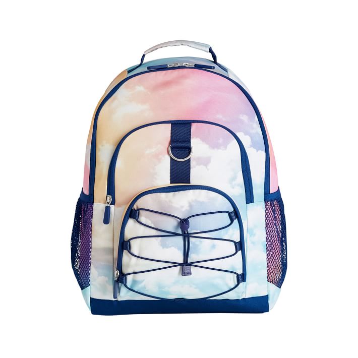 Rainbow Backpack for Kids - A Rainbow Backpack with Clouds — Chub and Bug  Illustration