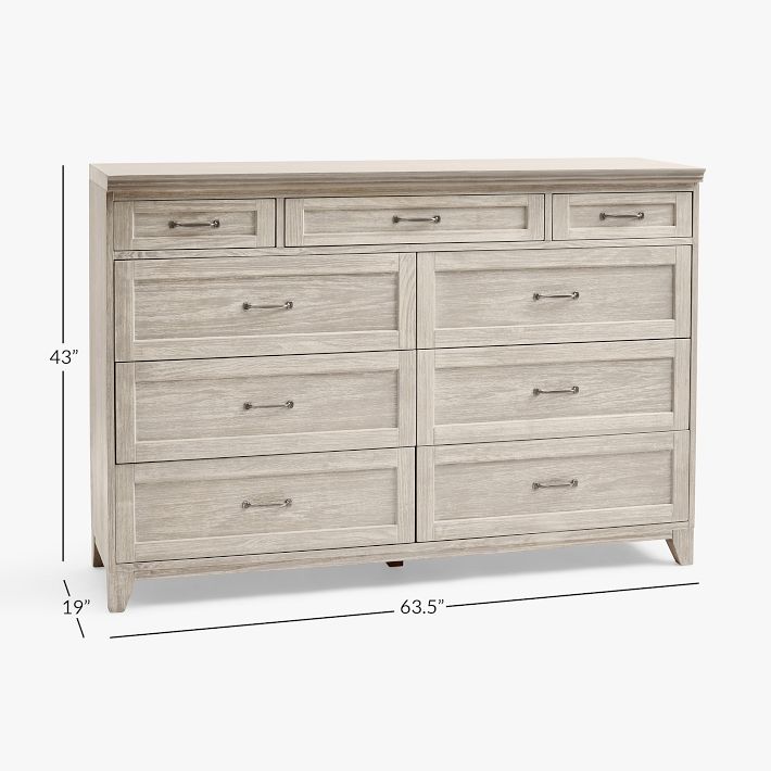 Hampton 9-Drawer Grand Dresser | Pottery Barn Teen