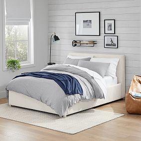 Jamie Upholstered Storage Bed | Pottery Barn Teen