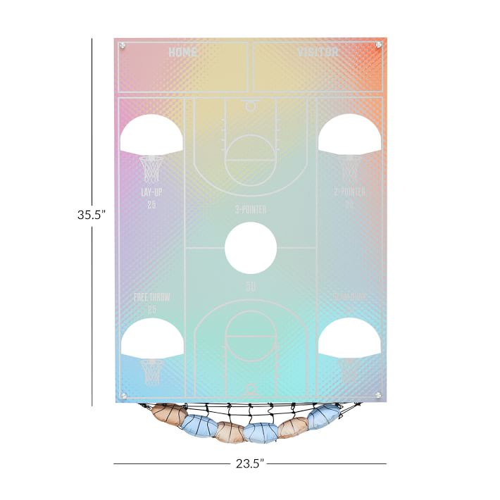 Ombre Basketball Beanbag Toss Game Pottery Barn Teen