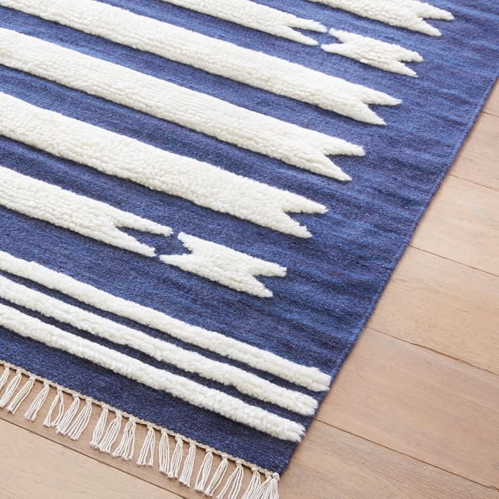 Oakly Textured Flatweave Wool Rug