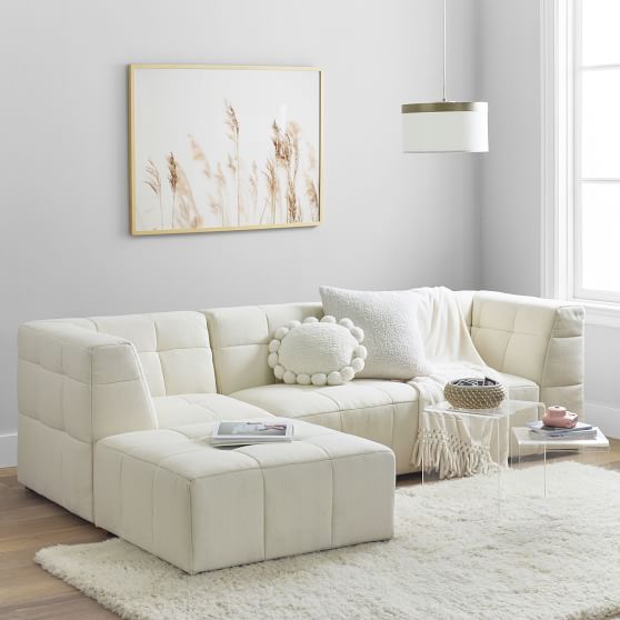 Baldwin Quilted Tufted Sofa Teen Sofas Pottery Barn Teen