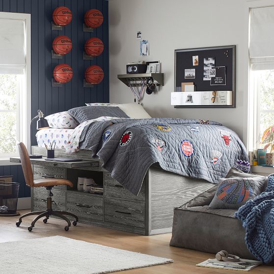 Cleary Storage Captain's Bed | Pottery Barn Teen