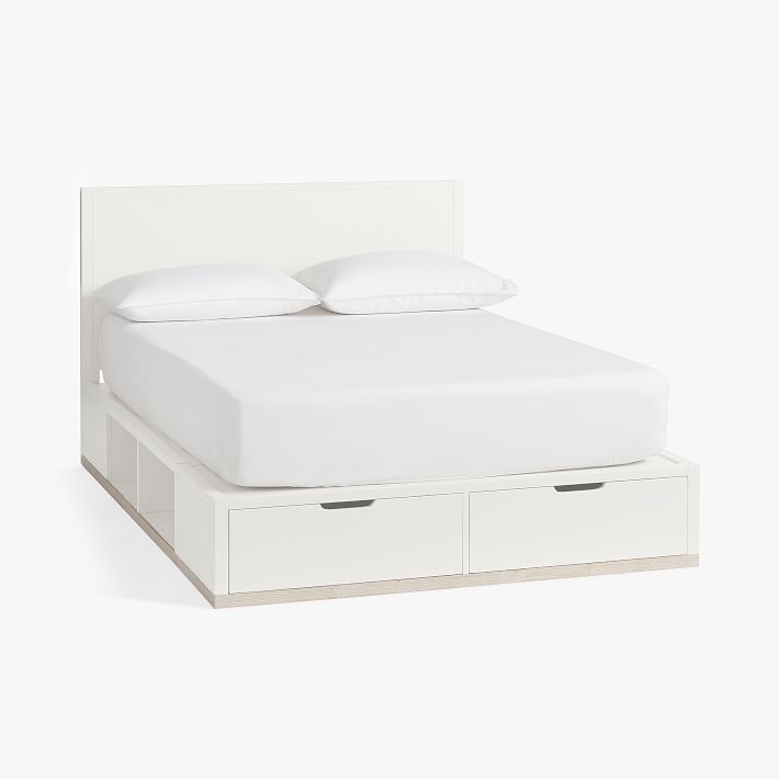 Rhys Storage Bed With Mattress Set Teen Storage Beds Pottery Barn Teen