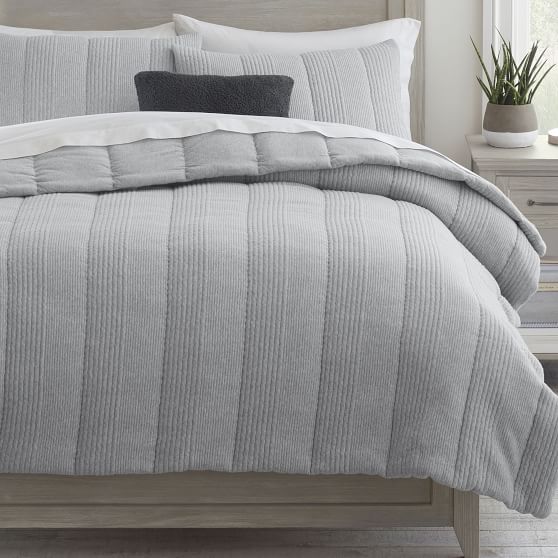 West elm clearance white comforter