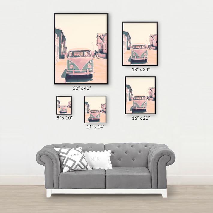 Minted® Retro Times Framed Art by Caroline Mint | Pottery Barn Teen