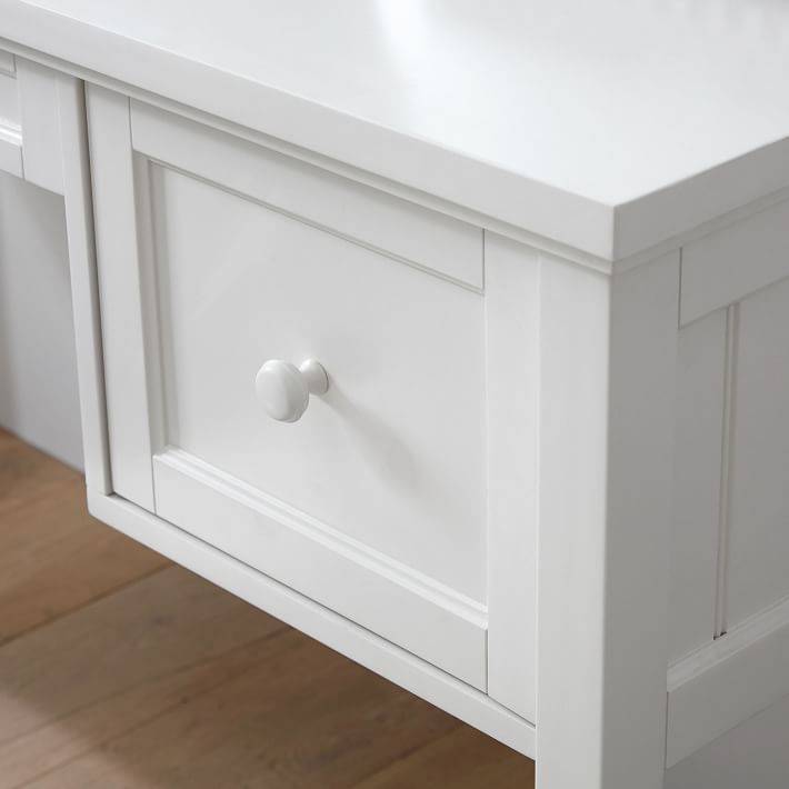 Beadboard Smart™ Storage Hutch Desk