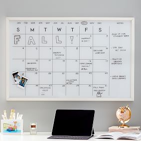 Wood Framed Calendar | Pottery Barn Teen