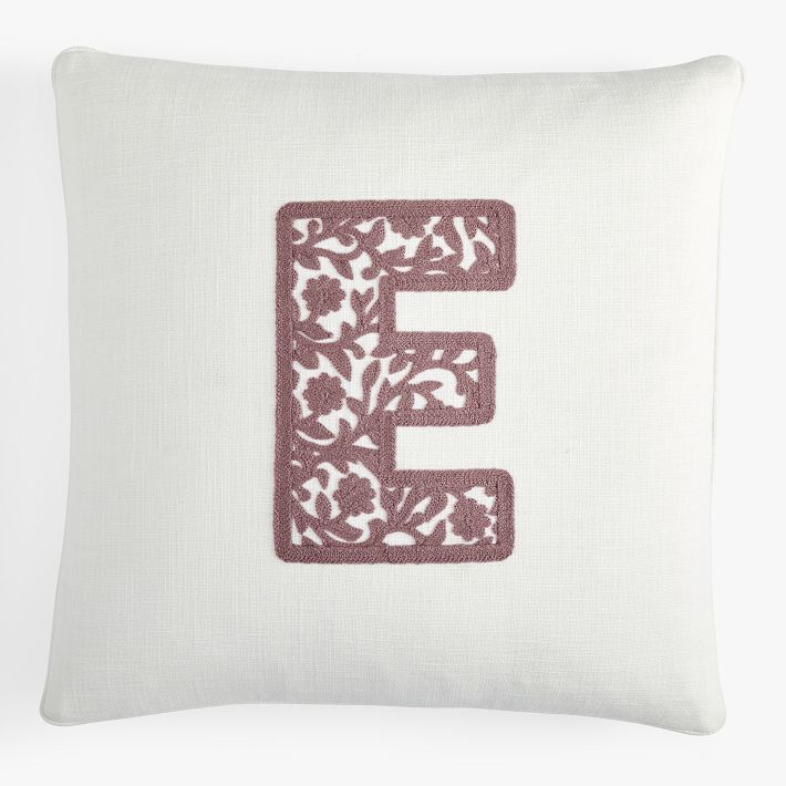 Garden Monogram Pillow Cover