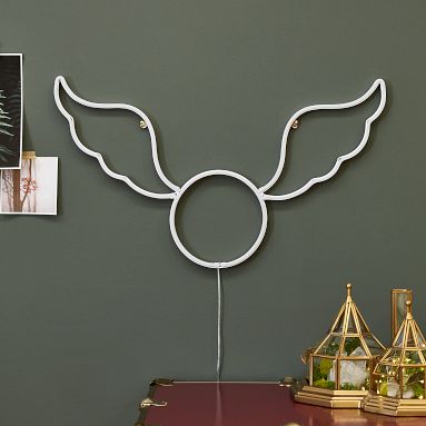 Harry Potter™ Golden Snitch™ LED Wall Light | Pottery Barn Teen