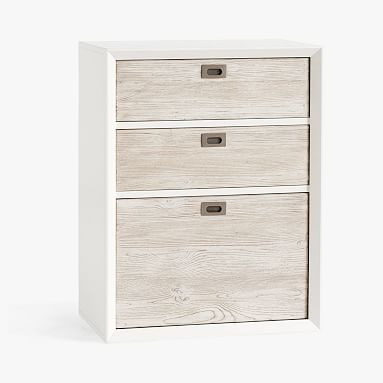 Callum Wall System 3-Drawer, Storage Bookshelf