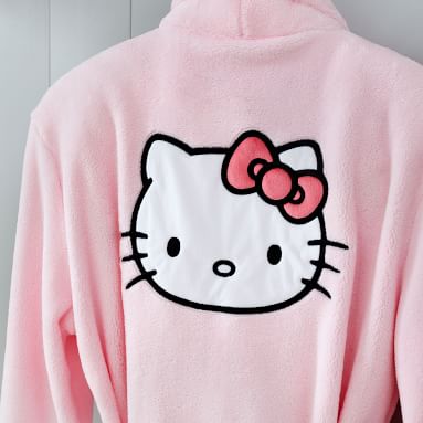 Hello Kitty® Plush Robe | Pottery Barn Teen