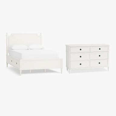 Pottery barn deals colette bed