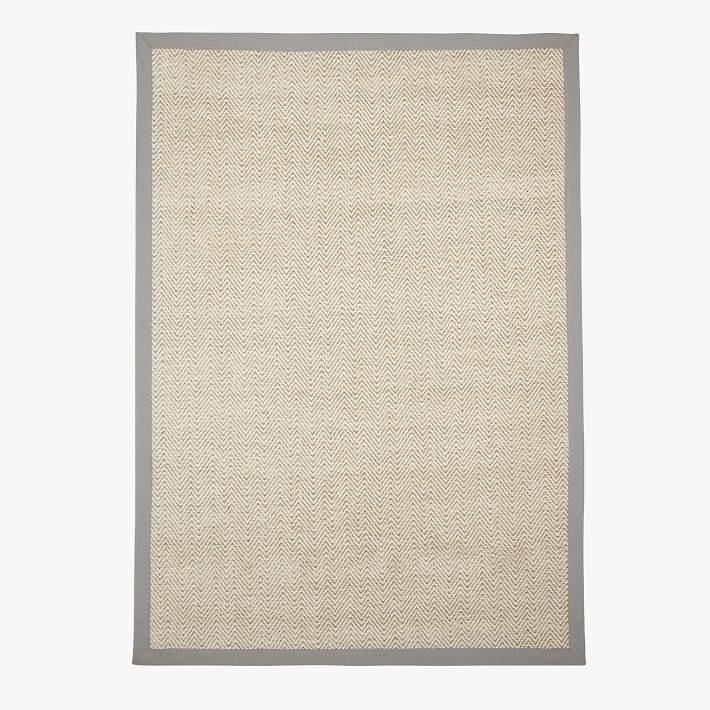 Thick Border Chenille Jute Rug Light Pink Pottery Barn Teen