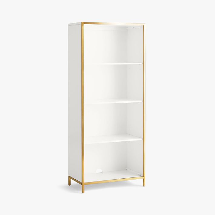 Blaire Triple Wide Storage Bookshelf Set