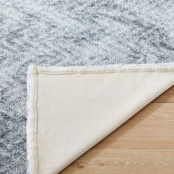 Herringbone Washable Rug Faded Navy Pottery Barn Teen
