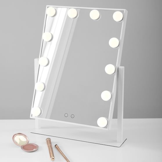 Get Ready Marquee Beauty Mirror Pottery Barn Teen   Get Ready Marquee Beauty Mirror C 