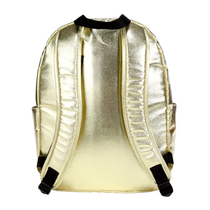 Gold backpack sale