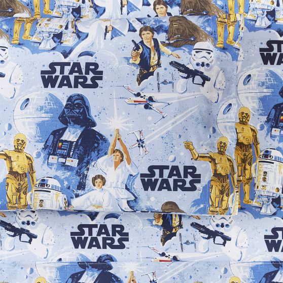 Star Wars: A New Hope™ Organic Sheet Set | Pottery Barn Teen